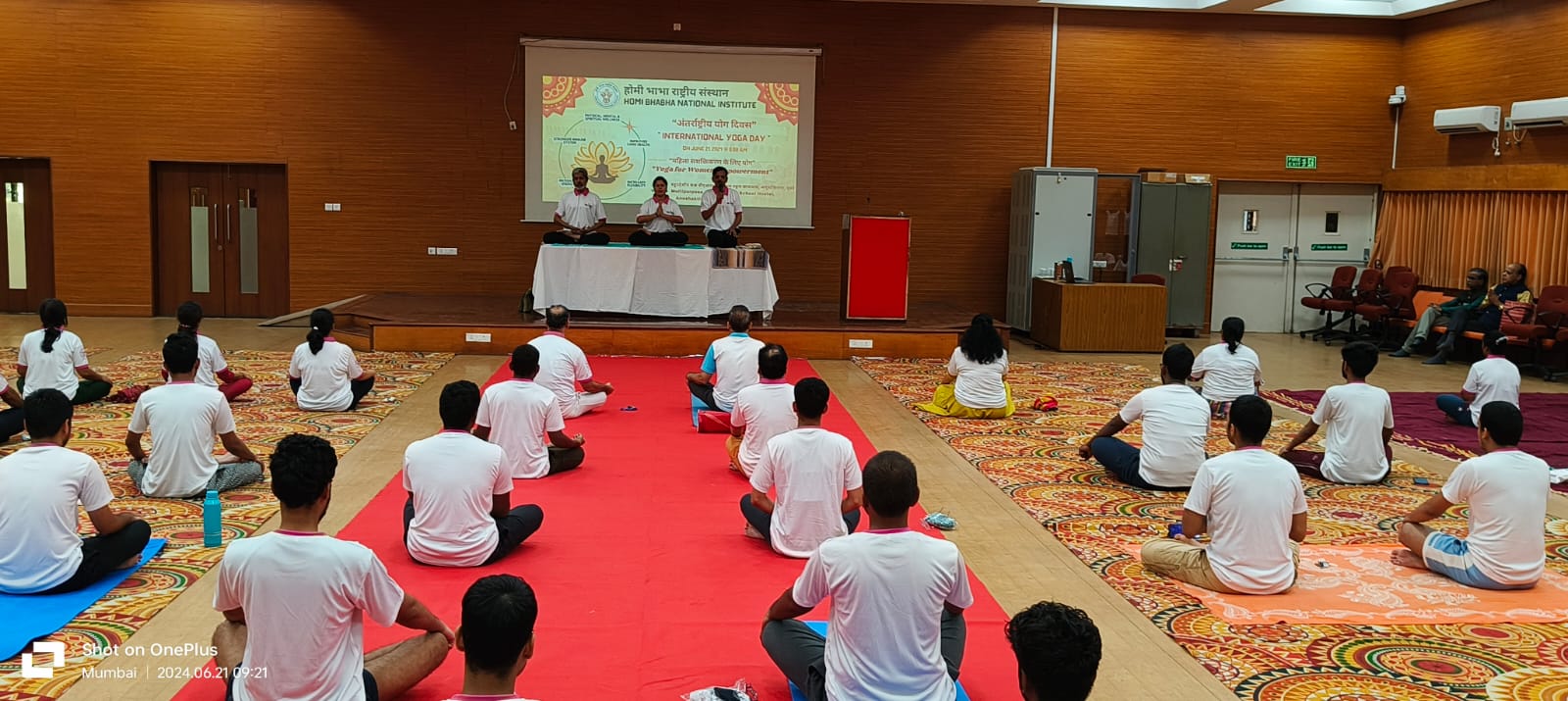 International Yoga Day Celebration - 2024